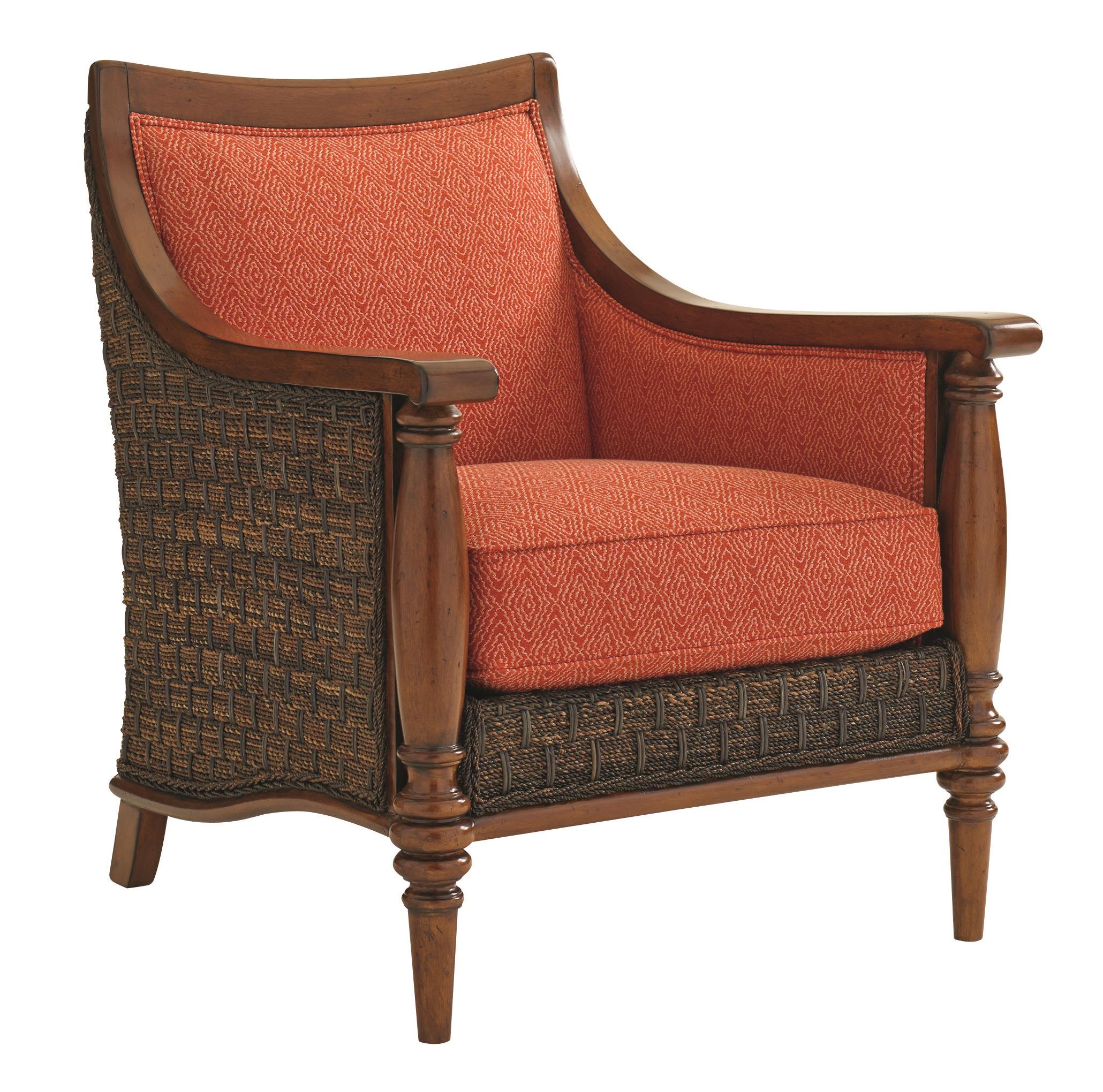 Tommy Bahama Home Island Estate 1695 11 Agave Wicker Chair